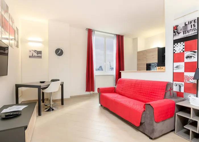 293 - La Casa Del Porto Luxury, Il Tuo Alloggio A Genova A Pochi Passi Dal Porto - Parcheggio Privato